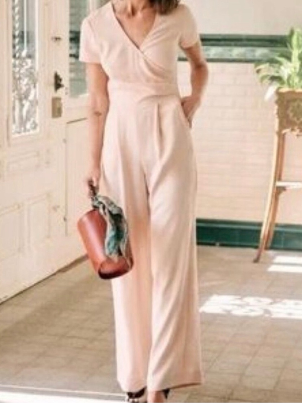 NWT Sezane Magdalena Jumpsuit